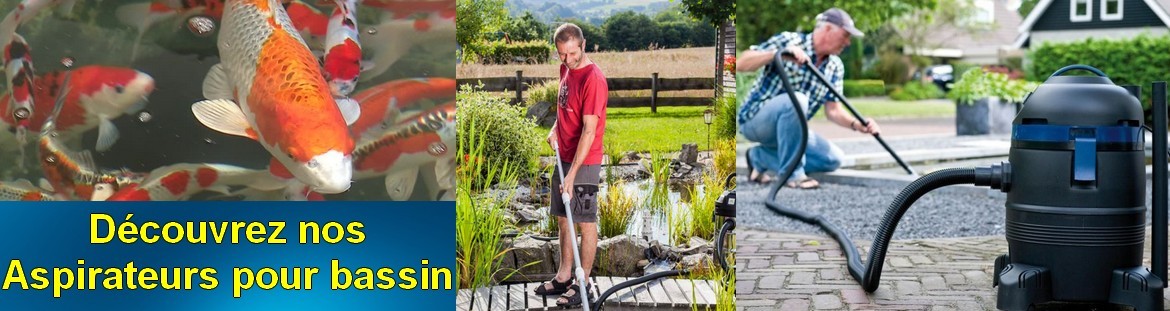    Aspirateur bassin de jardin